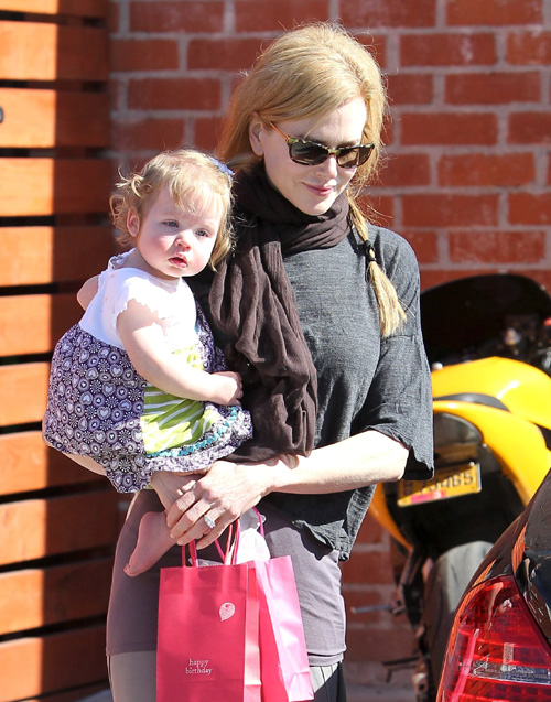 Nicole Kidman y su hija Faith