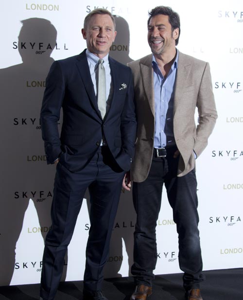 Javier Bardem y Daniel Craig