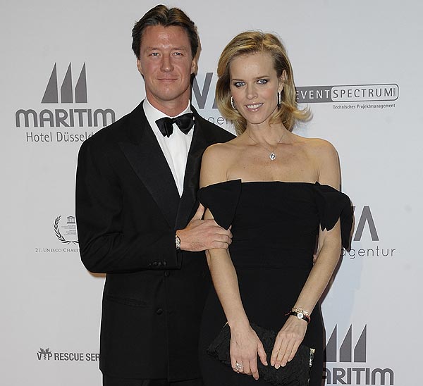 Eva Herzigova, embarazada