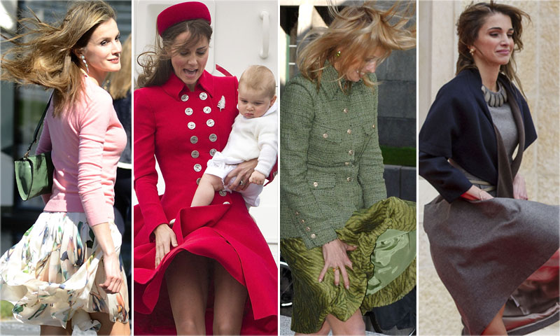 FOTOGALERÍA: Mary de Dinamarca, Máxima de Holanda, Rania de Jordania... 'Reinas' contra viento y marea