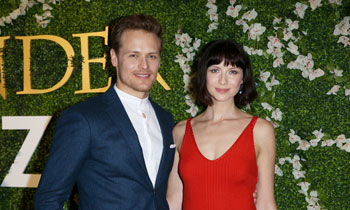 Sam Heughan y Caitriona Balfe el reencuentro más esperado de los