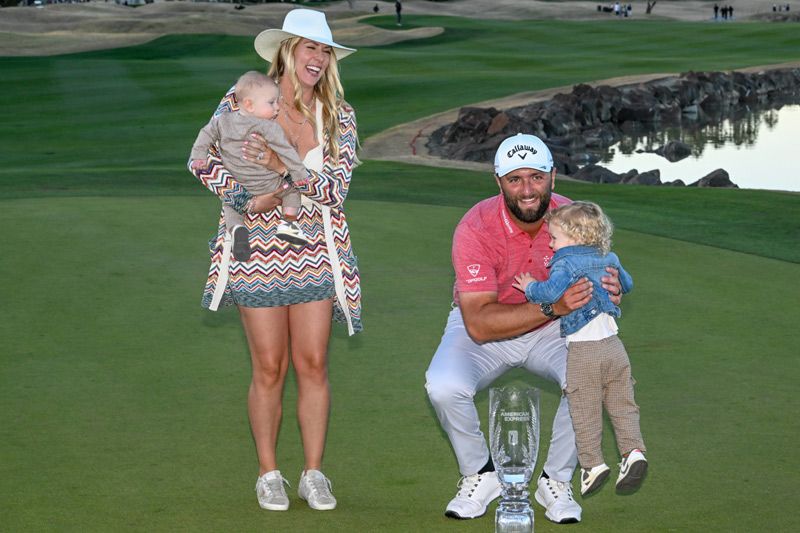 La Familia De Jon Rahm Su Talism N En La Victoria Que Le Iguala A Su