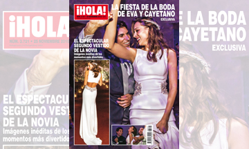 La fiesta de la boda de Eva y Cayetano, exclusiva en ¡HOLA! a partir de este domingo