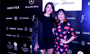 En la MBFWM apoyando a dos grandes amigas