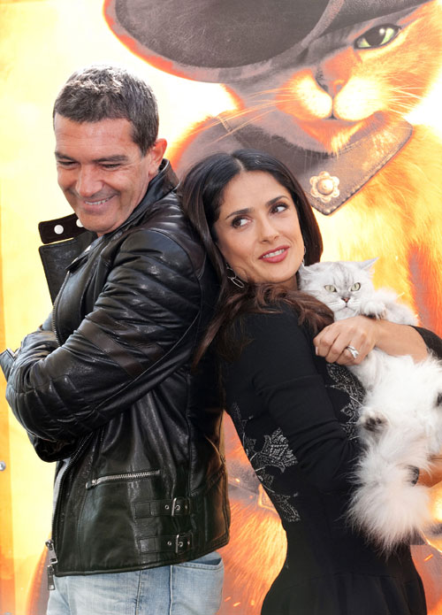 Antonio Banderas Y Salma Hayek