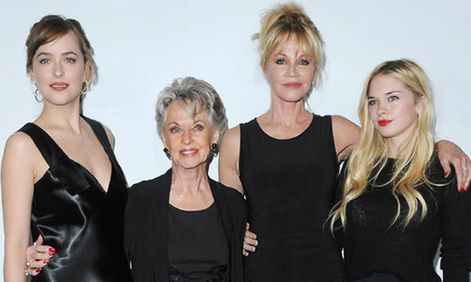 Melanie Griffith, su madre y sus hijas: tres generaciones de talento y puro 'glamour'