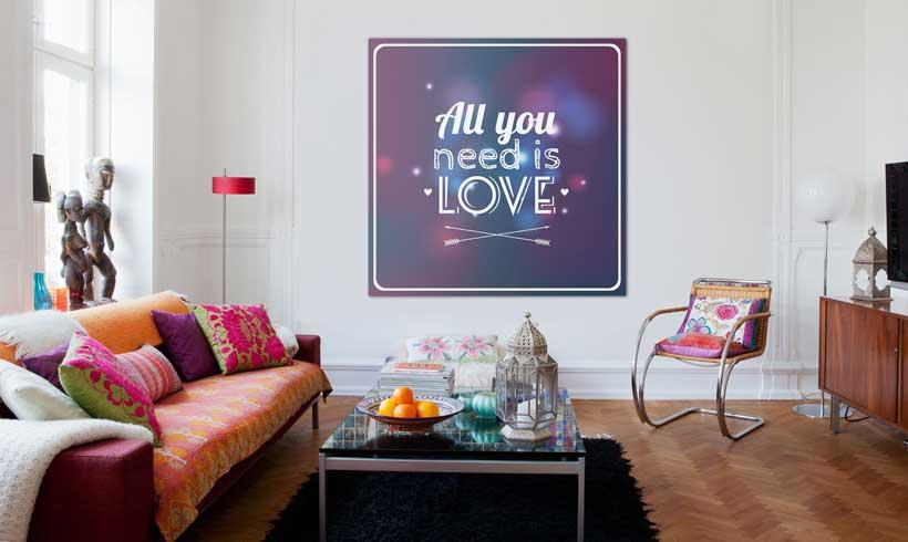 Decoración ‘in love’