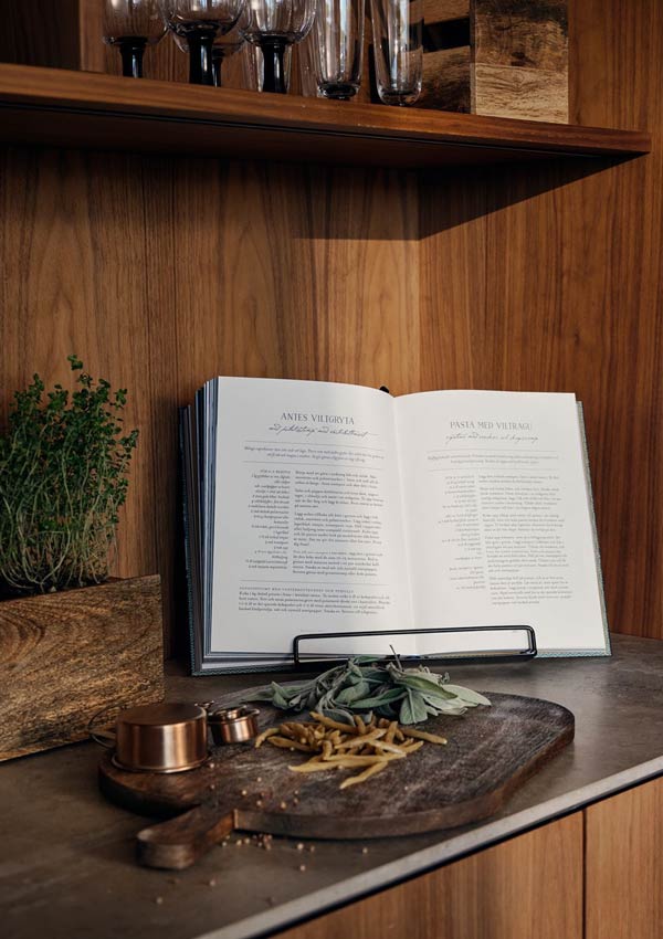 Libro de recetas y decoración de cocina de H&M
