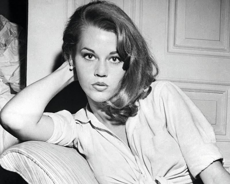 Jane Fonda posa de joven FASHION 115