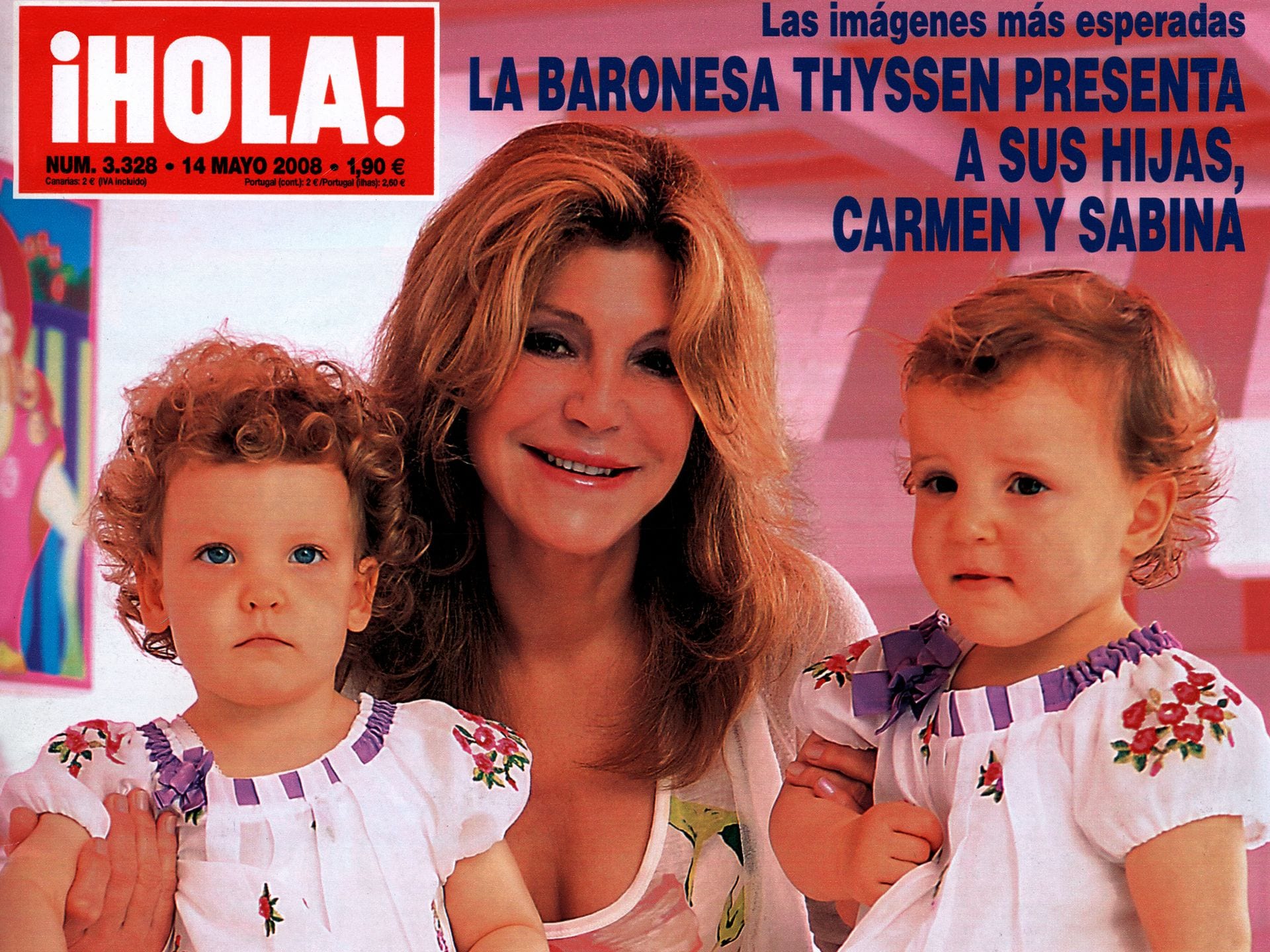 Así hemos visto crecer a Carmen y Sabina Thyssen en ¡HOLA!