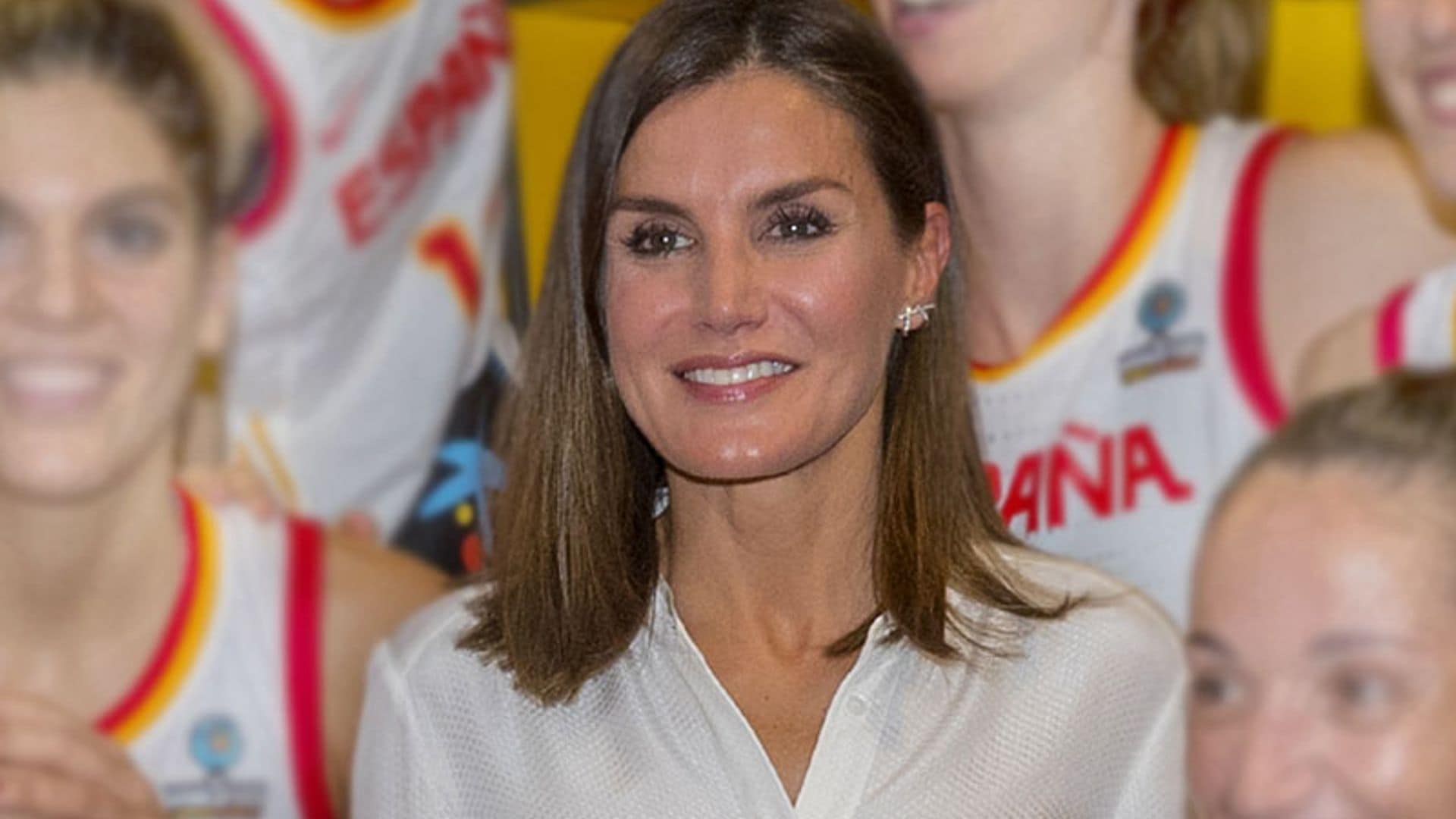 La fórmula de Doña Letizia en homenaje al triunfo del deporte femenino