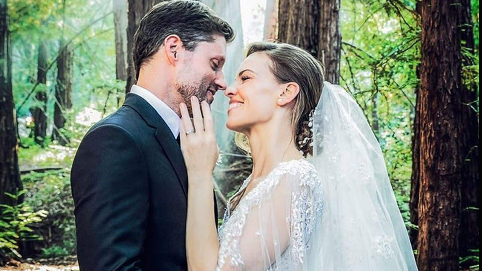 La boda secreta de Hilary Swank