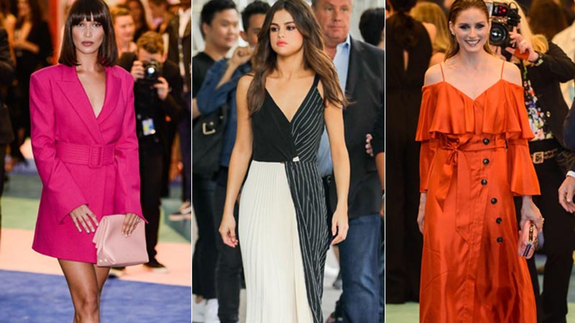 Ranking: las 'celebrities' mejor vestidas de la semana