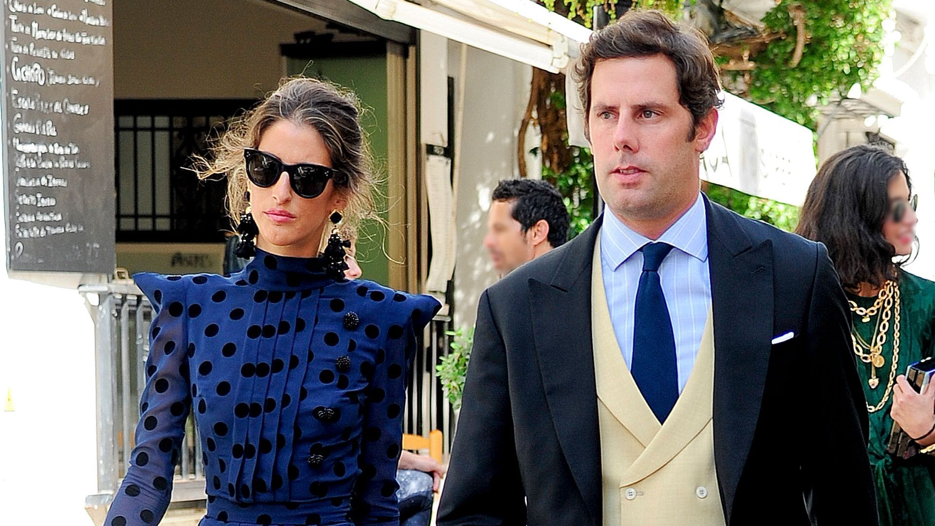 Inés Domecq con su marido, Javier Martínez de Irujo