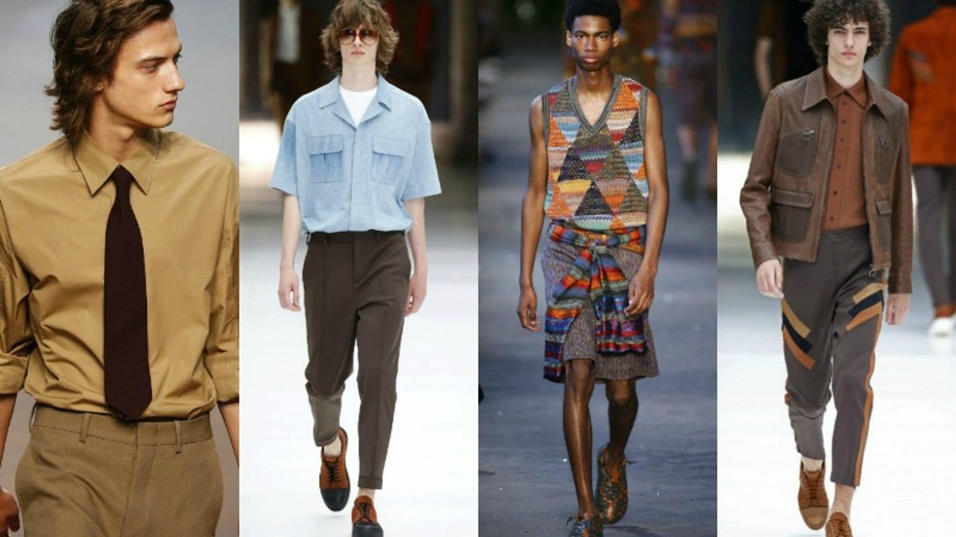 Milán Fashion Week: Así se vestirán los hombres el verano que viene