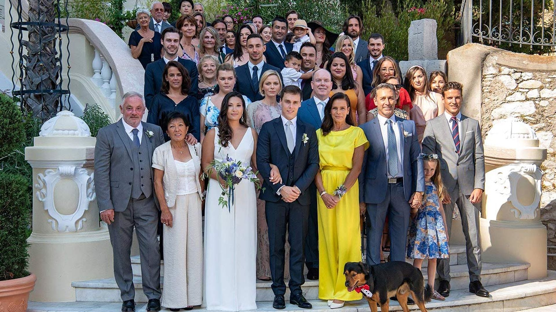 Nuevas imágenes de la boda de Louis Ducruet y Marie Chevallier, ¡con Charlene incluida!