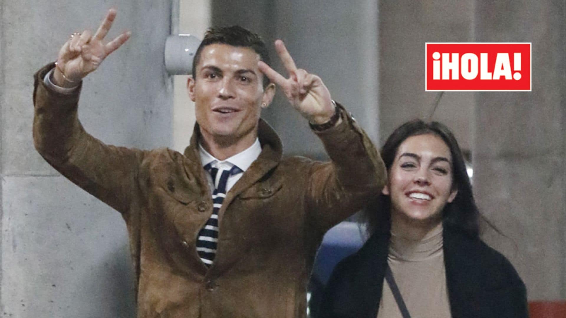 Exclusiva en ¡HOLA! Cristiano Ronaldo, mucho que celebrar junto a Georgina Rodríguez