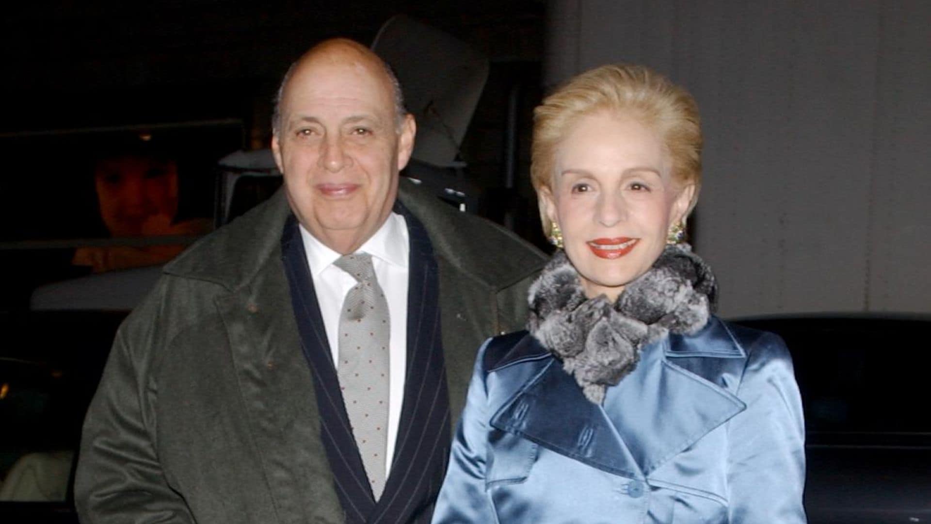 Carolina Herrera de luto; muere su esposo el aristócrata Reinaldo Herrera Guevara