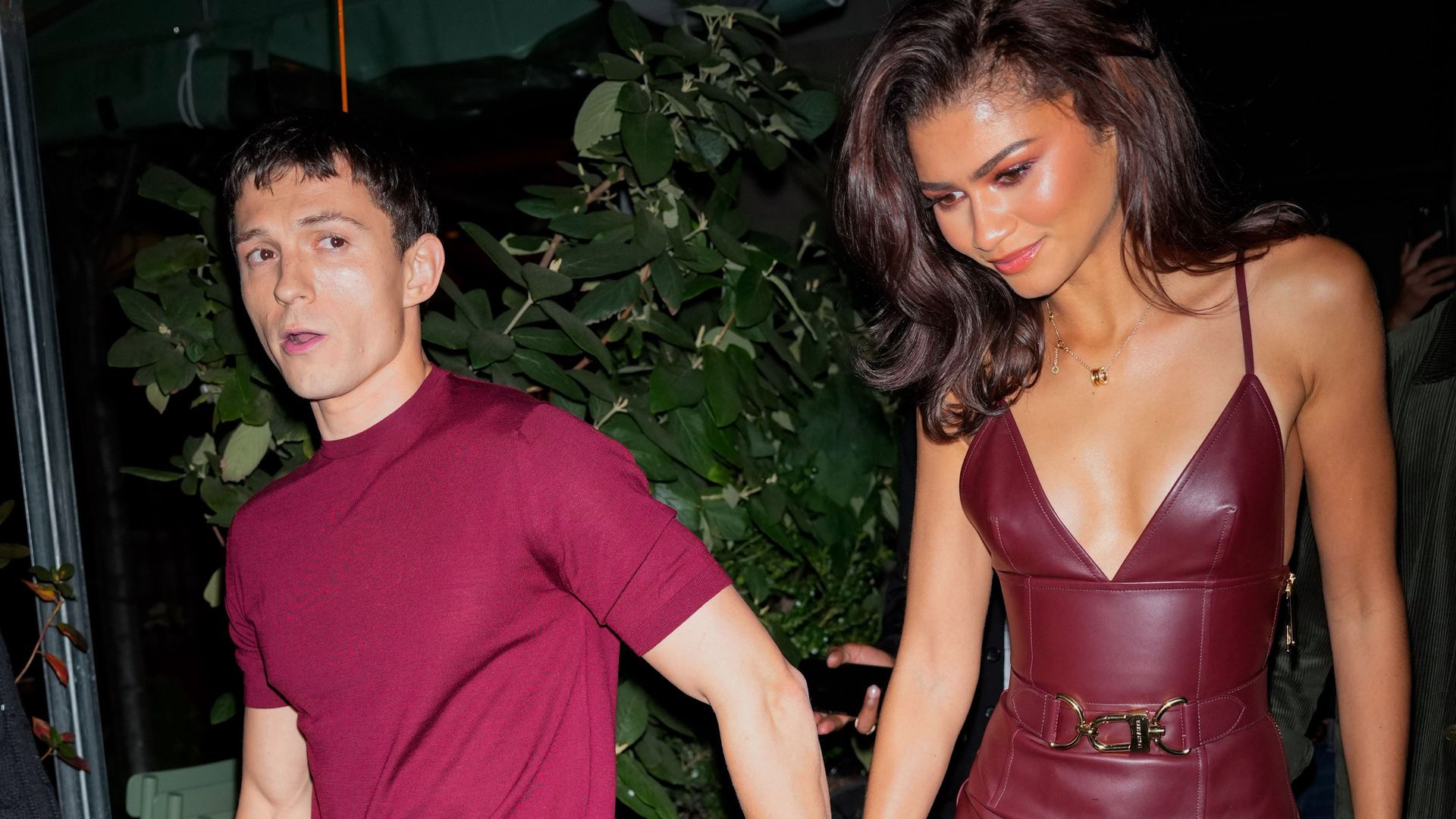 Zendaya y Tom Holland coordinan sus 'looks' en el color de la temporada