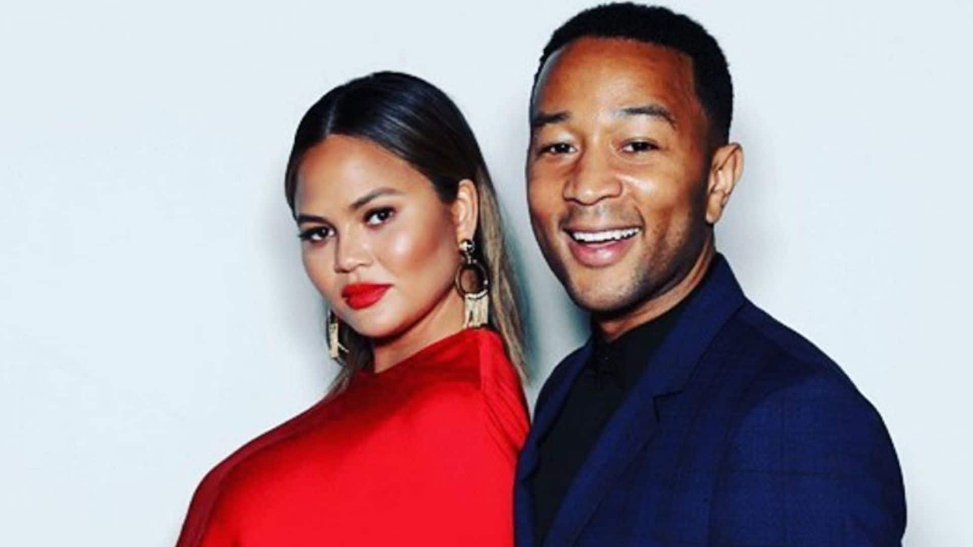 John Legend y Chrissy Teigen presentan a su segundo hijo en Instagram