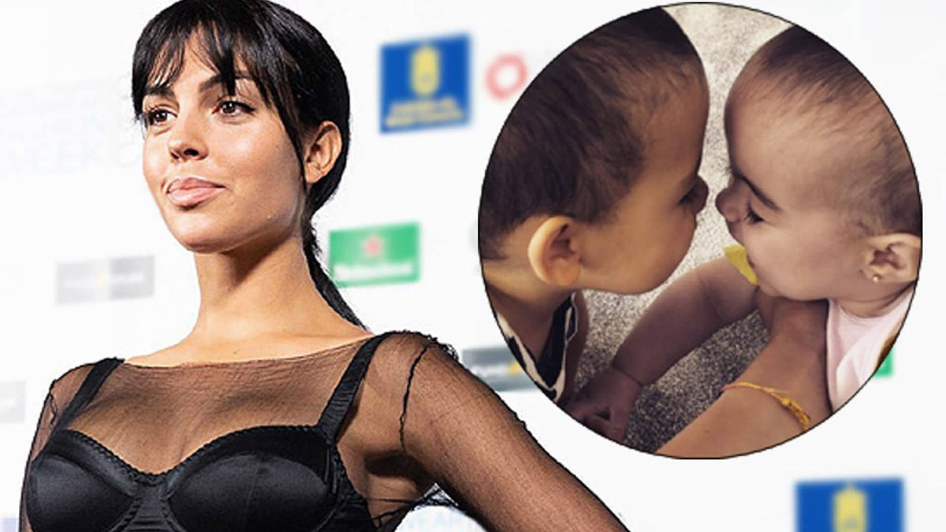 Georgina Rodríguez presume de lo mucho que se quieren sus hijos con un tierno vídeo