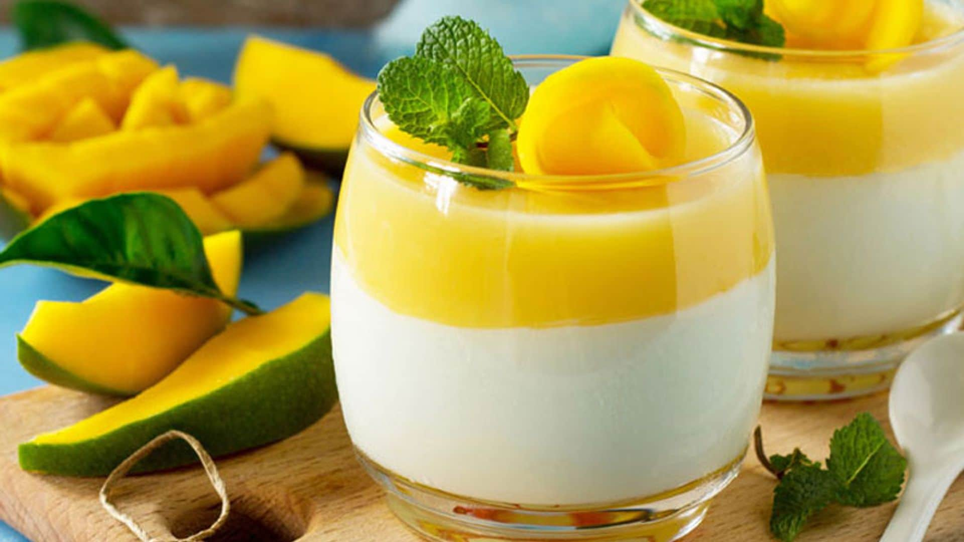 'Panacotta' de mango