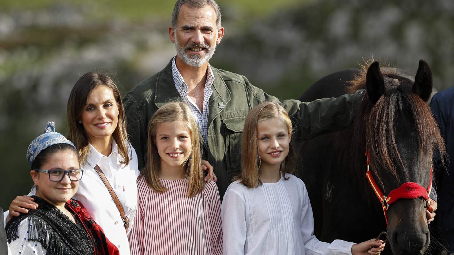 Queso y sidra: el plan de los reyes Felipe y Letizia con sus hijas en el pueblo ejemplar