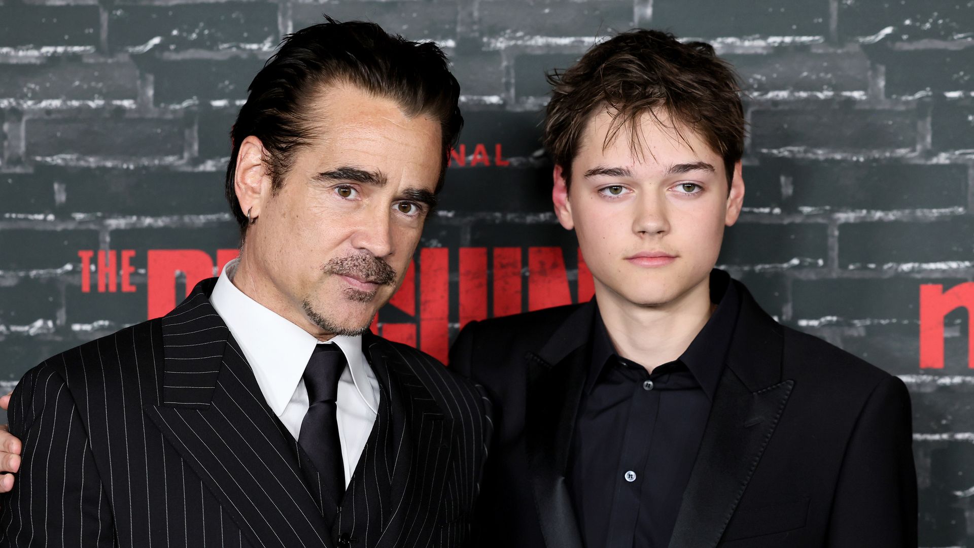 Colin Farrell da el relevo a su hijo Henry, de 14 años, ante los focos de su último estreno