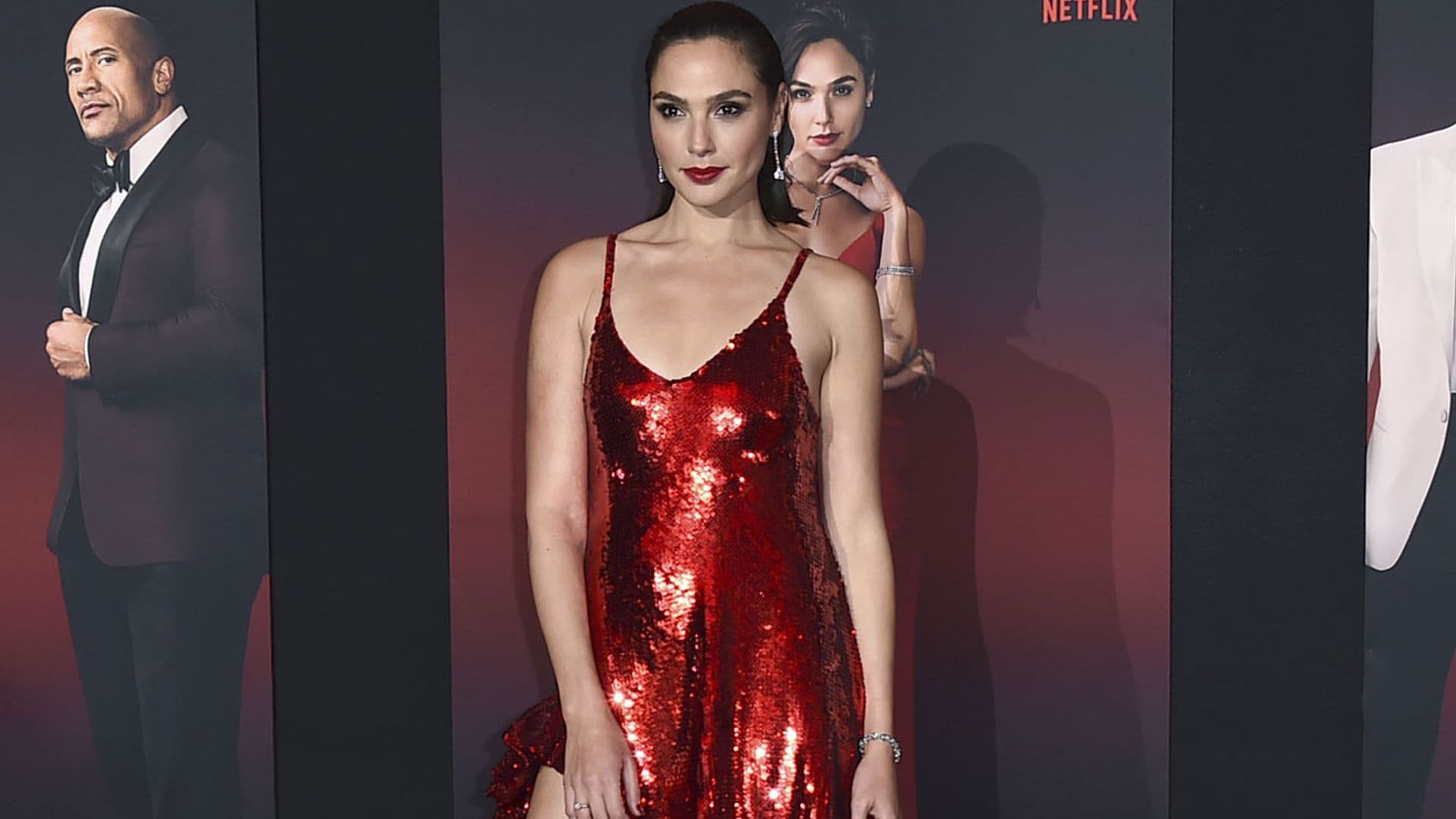 gal gadot vestido loewe