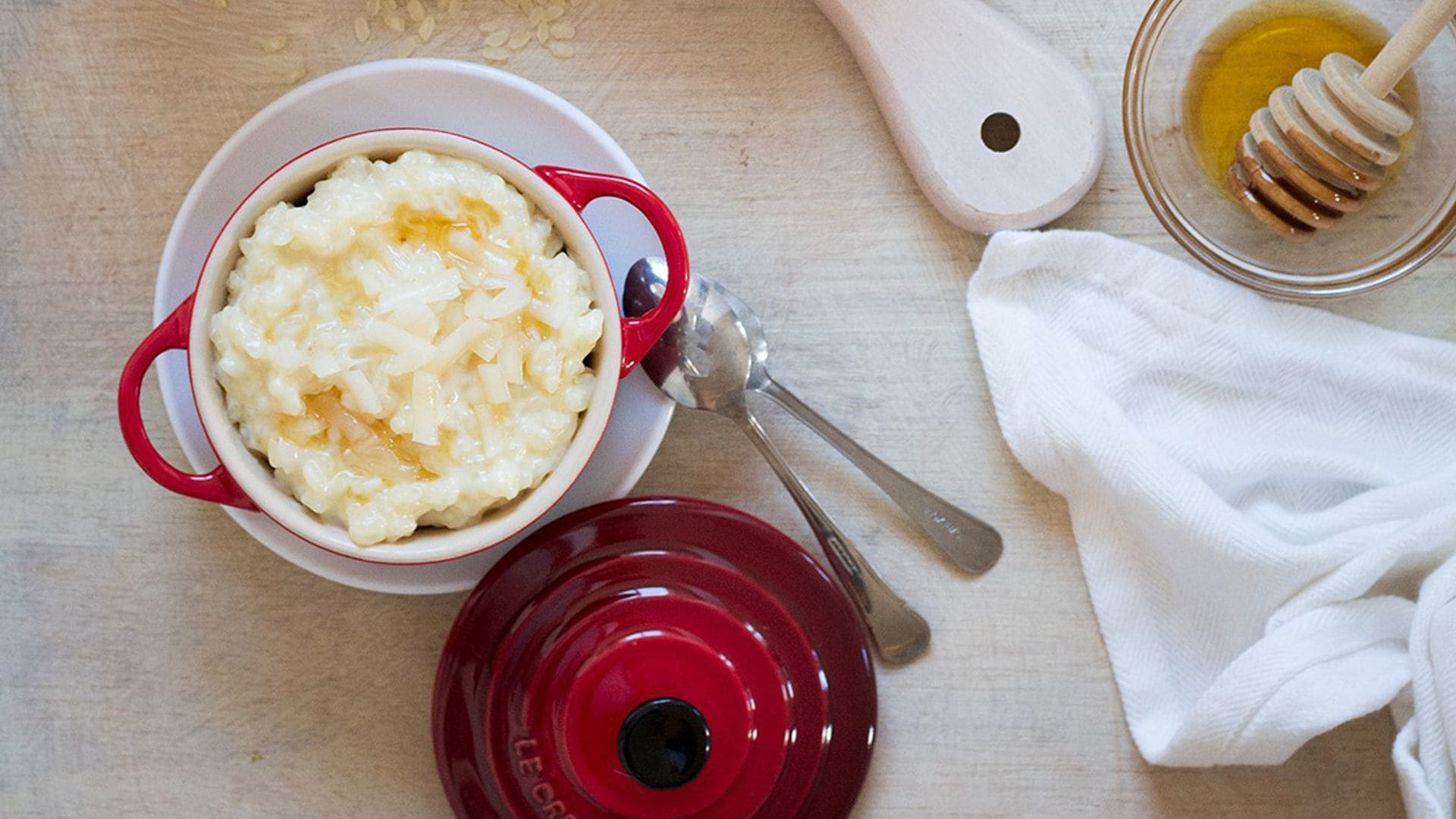 Arroz con leche y queso de Murcia al vino D.O.P.