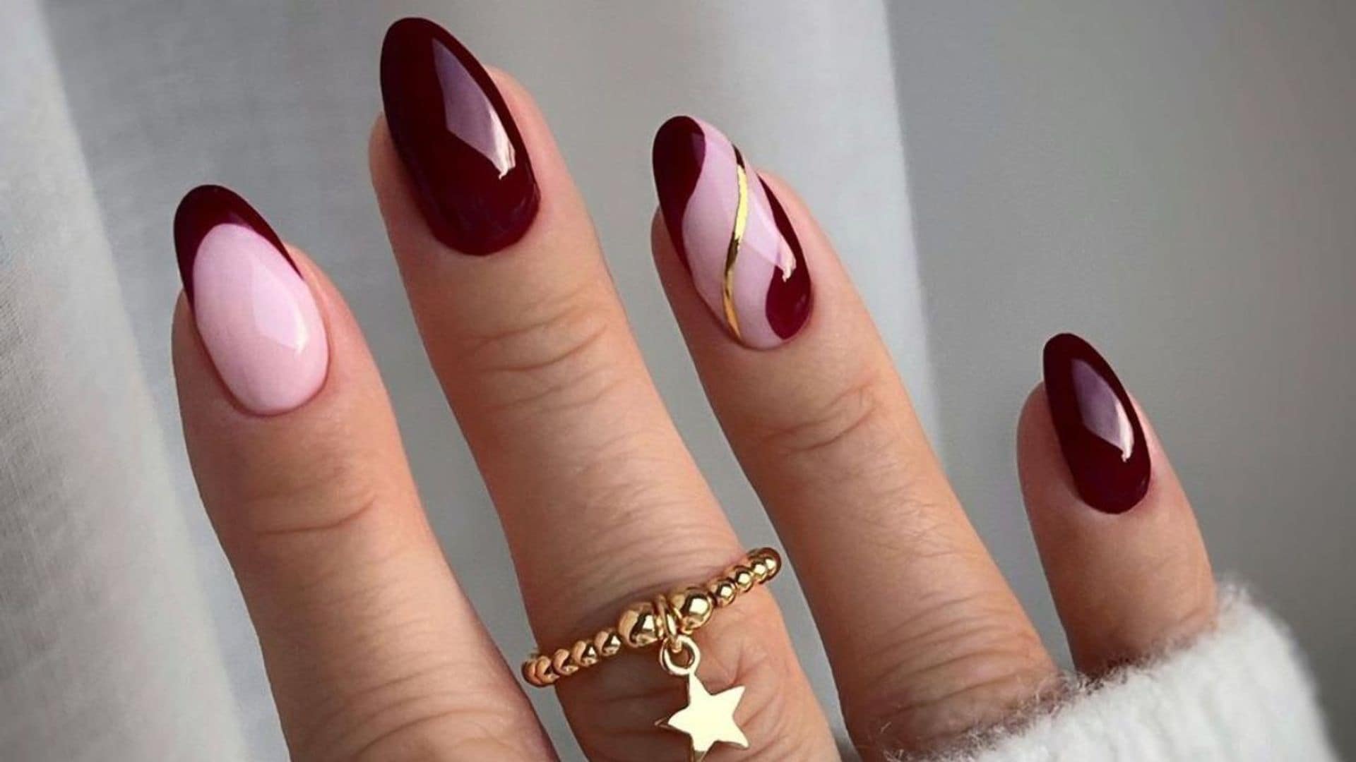 La manicura viral del otoño se llama 'cherry nails' y es la tendencia más elegante