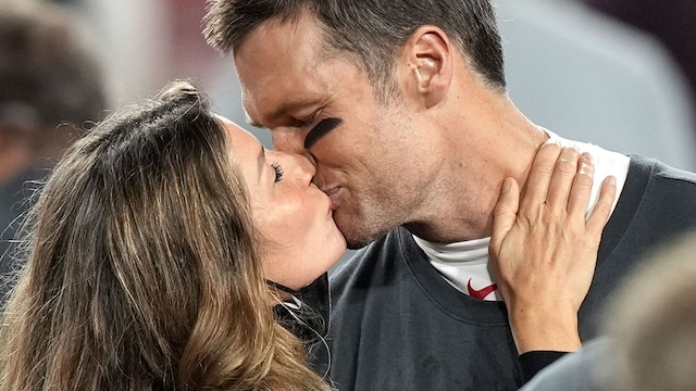 gisele bundchen tom brady beso