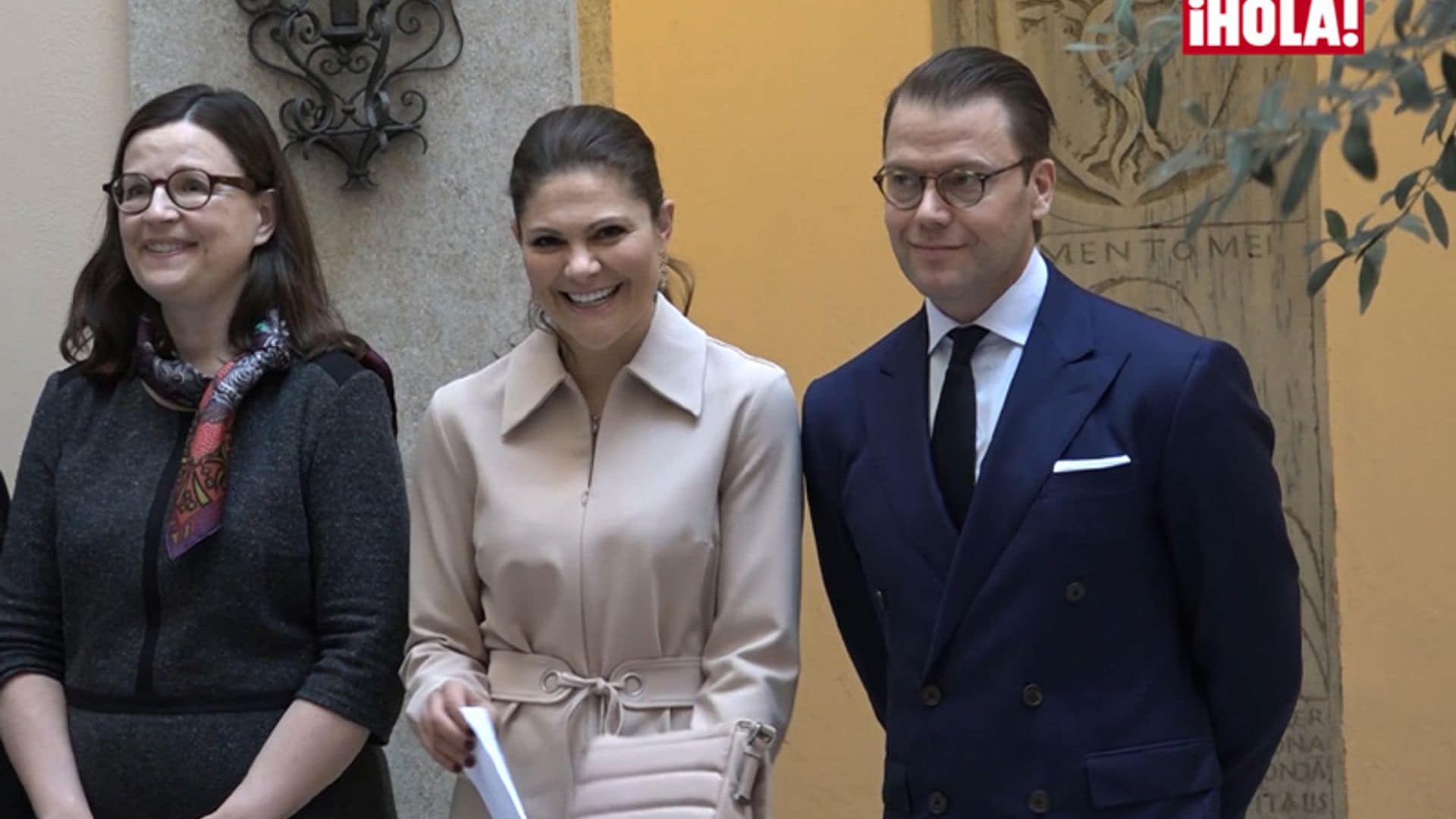 Victoria cantando con las monjas, el 'partido' de Daniel con traje y corbata... Las anécdotas de los Príncipes herederos de Suecia en su viaje a Italia