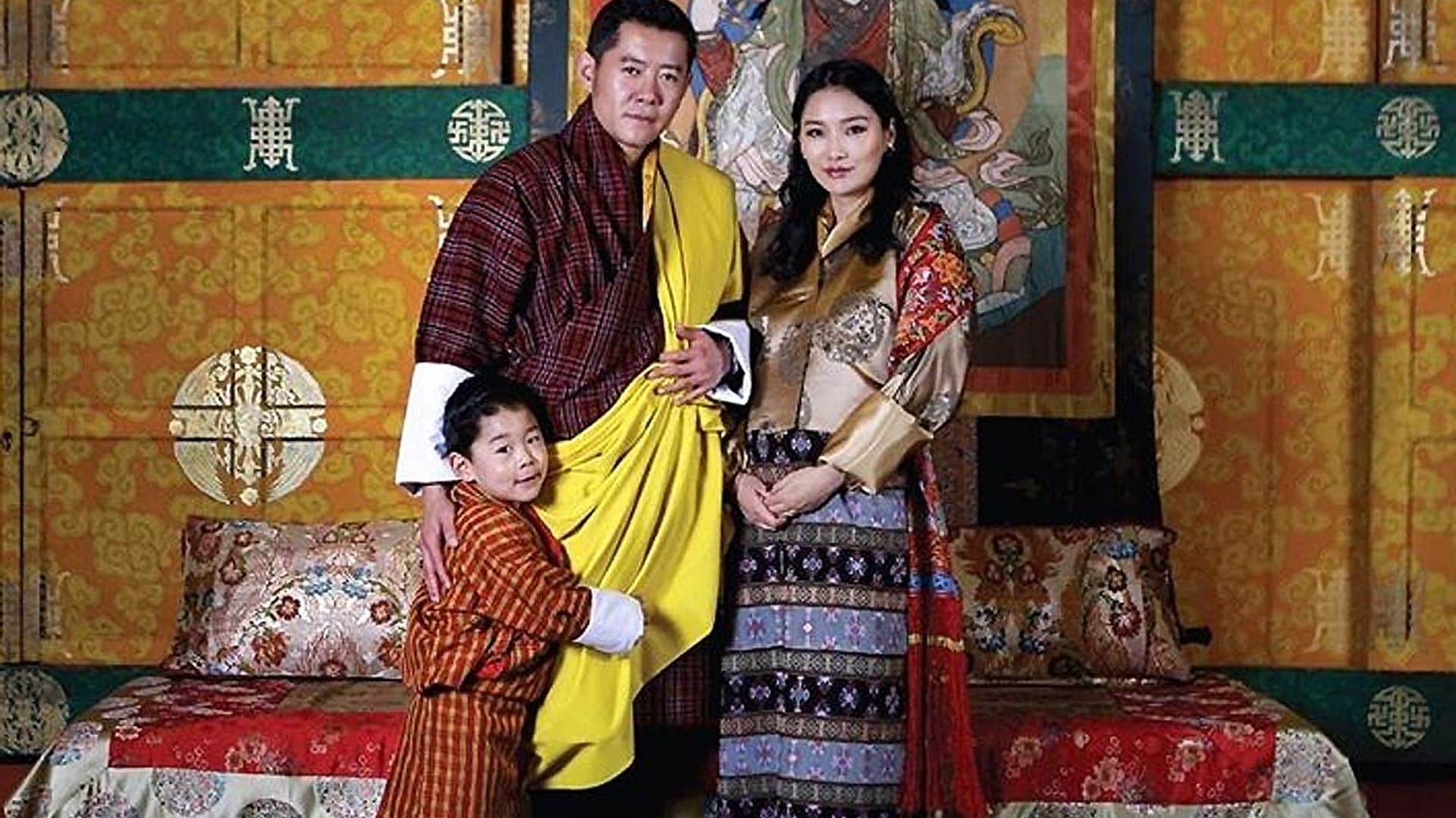 Primera imagen de la reina de Bután embarazada de su segundo hijo