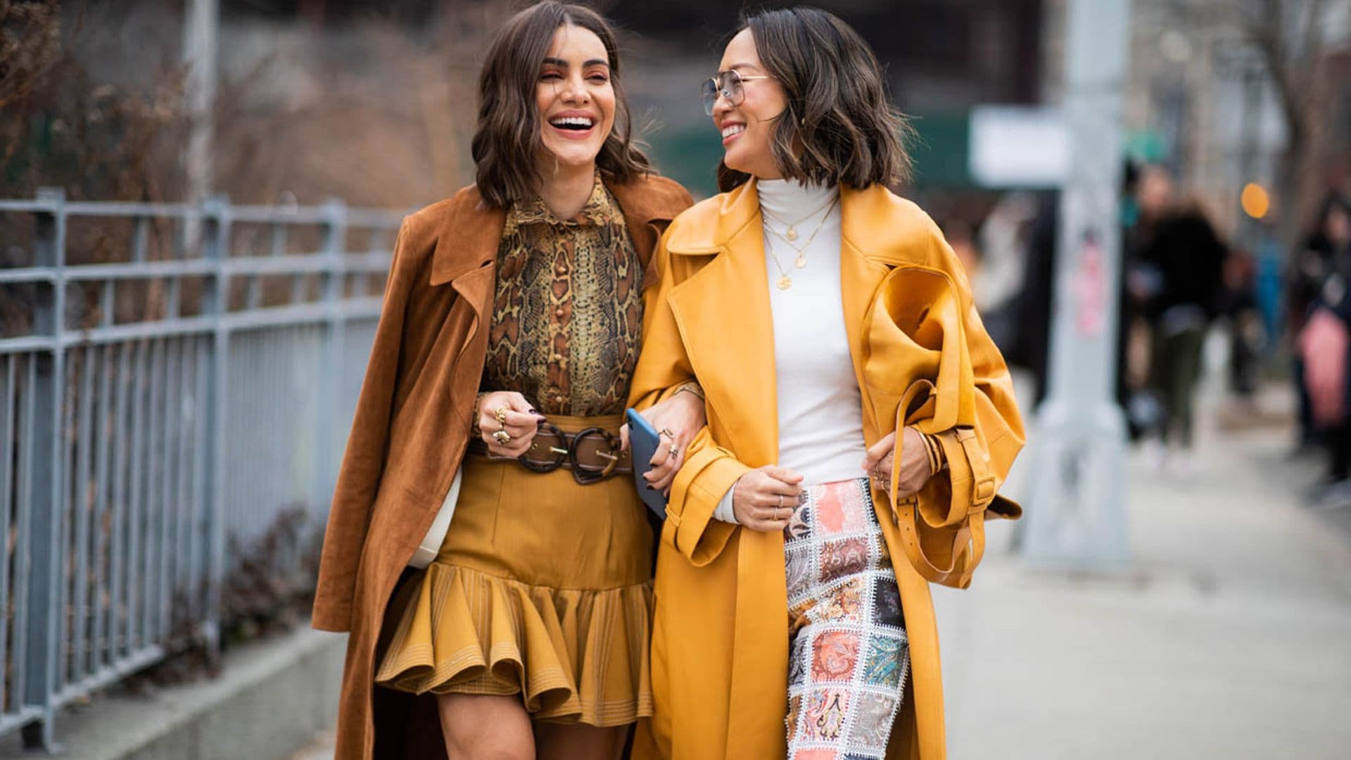 Así se llevan en la calle los estampados más vistos en las pasarelas de este invierno