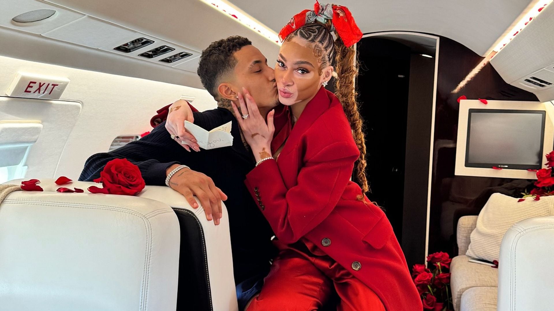 ¡Suenan campanas de boda! Winnie Harlow se ha comprometido con Kyle Kuzma, estrella de la NBA