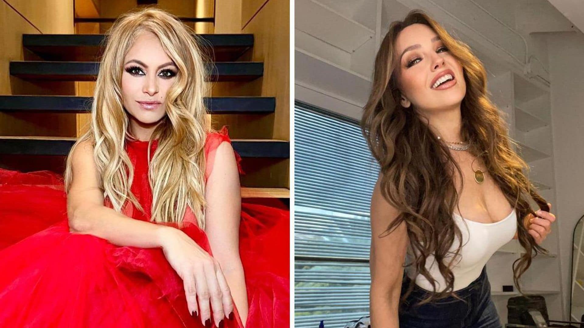 Paulina Rubio deja atrás las diferencias y propone dueto a Thalía