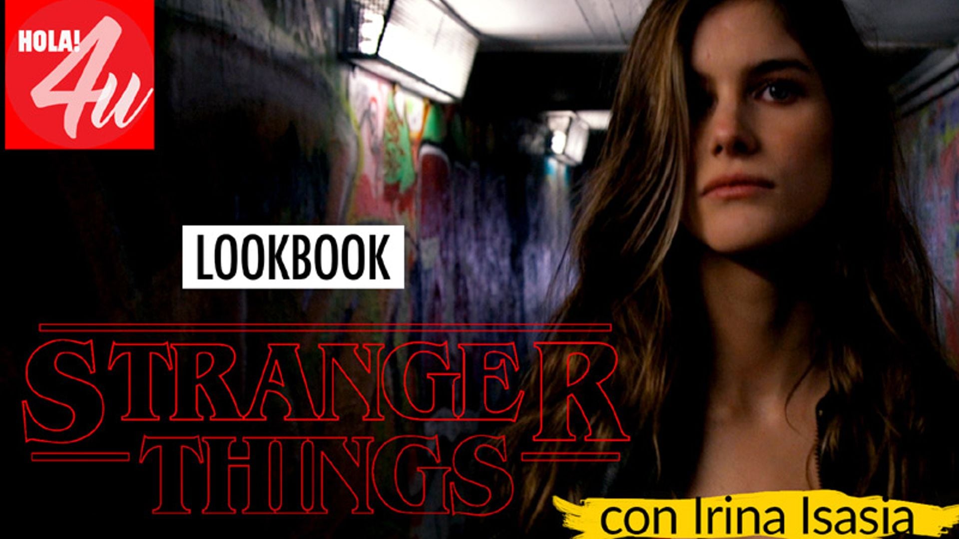 En HOLA!4u, 'lookbook' inspirado en 'Stranger Things' con Irina Isasia