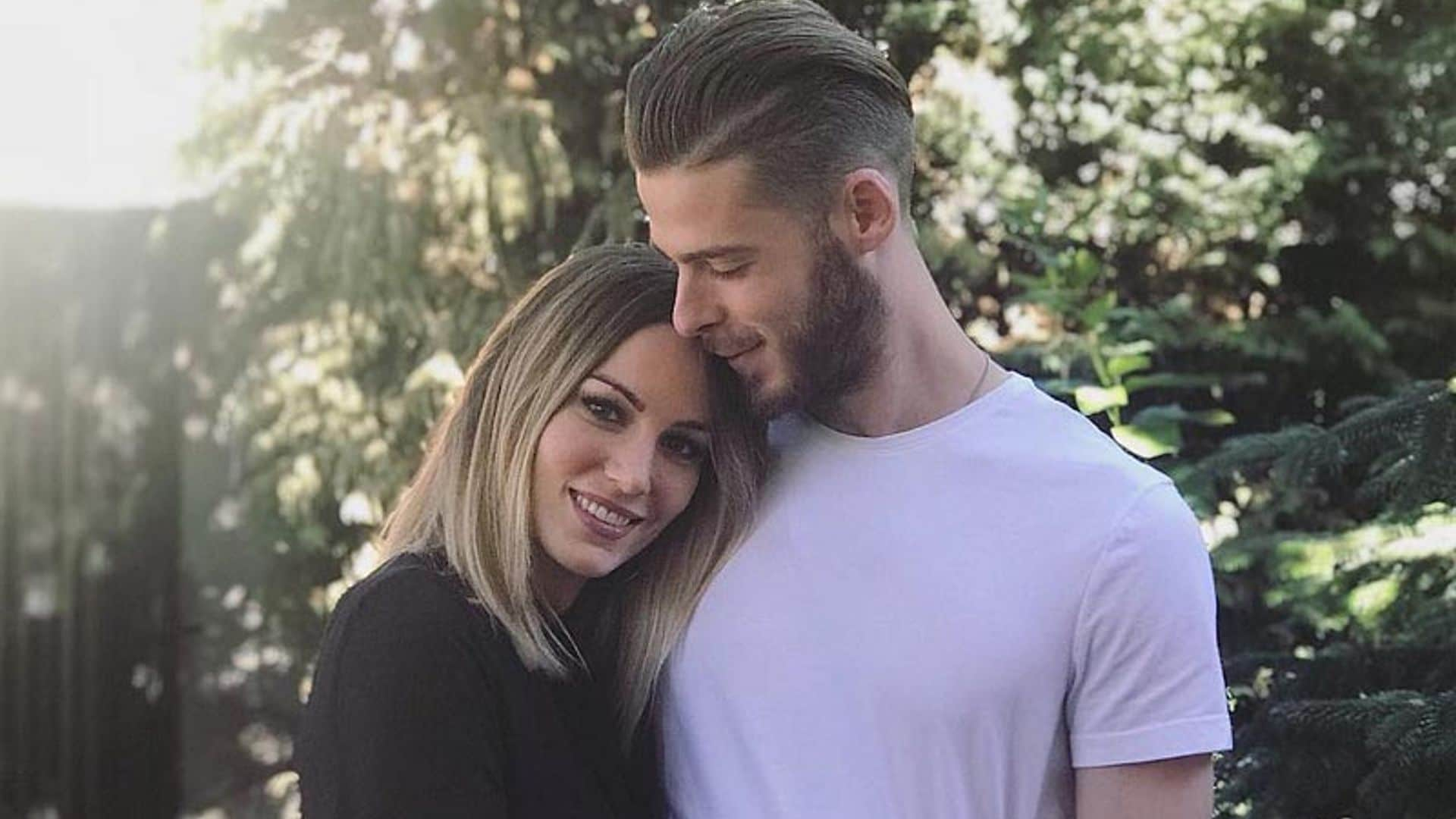 Edurne se pone romántica por el cumpleaños de David de Gea