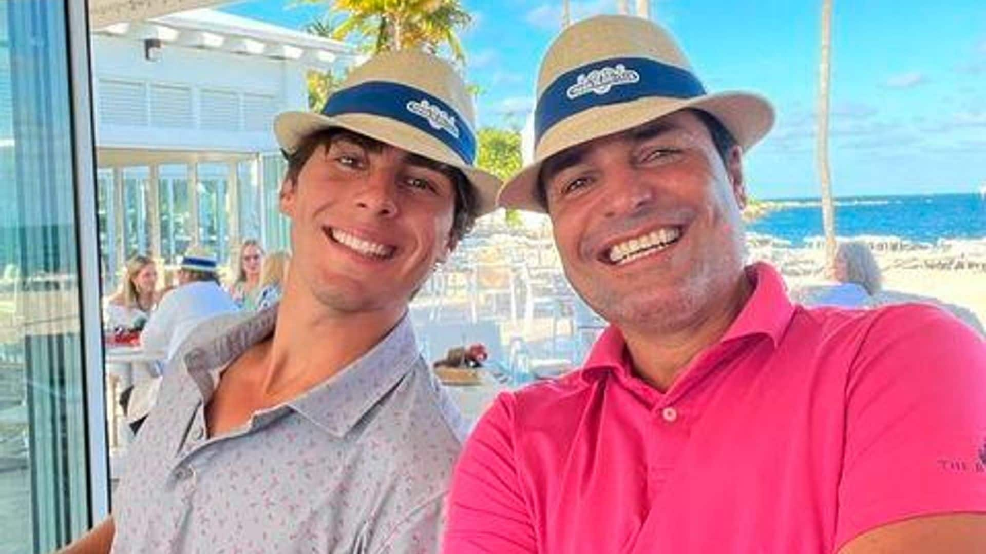 Lorenzo, el guapo hijo de Chayanne, que no siguió sus pasos y se lanzó como empresario