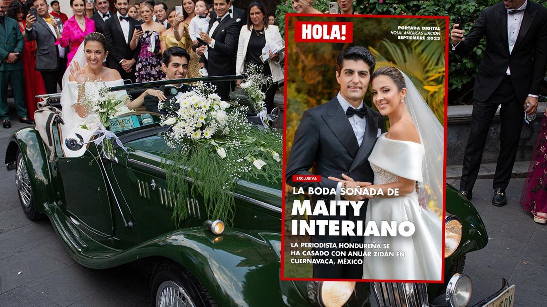 Maity Interiano y Anuar Zidán: Entramos en su soñada boda, romántica y familiar, en Cuernavaca