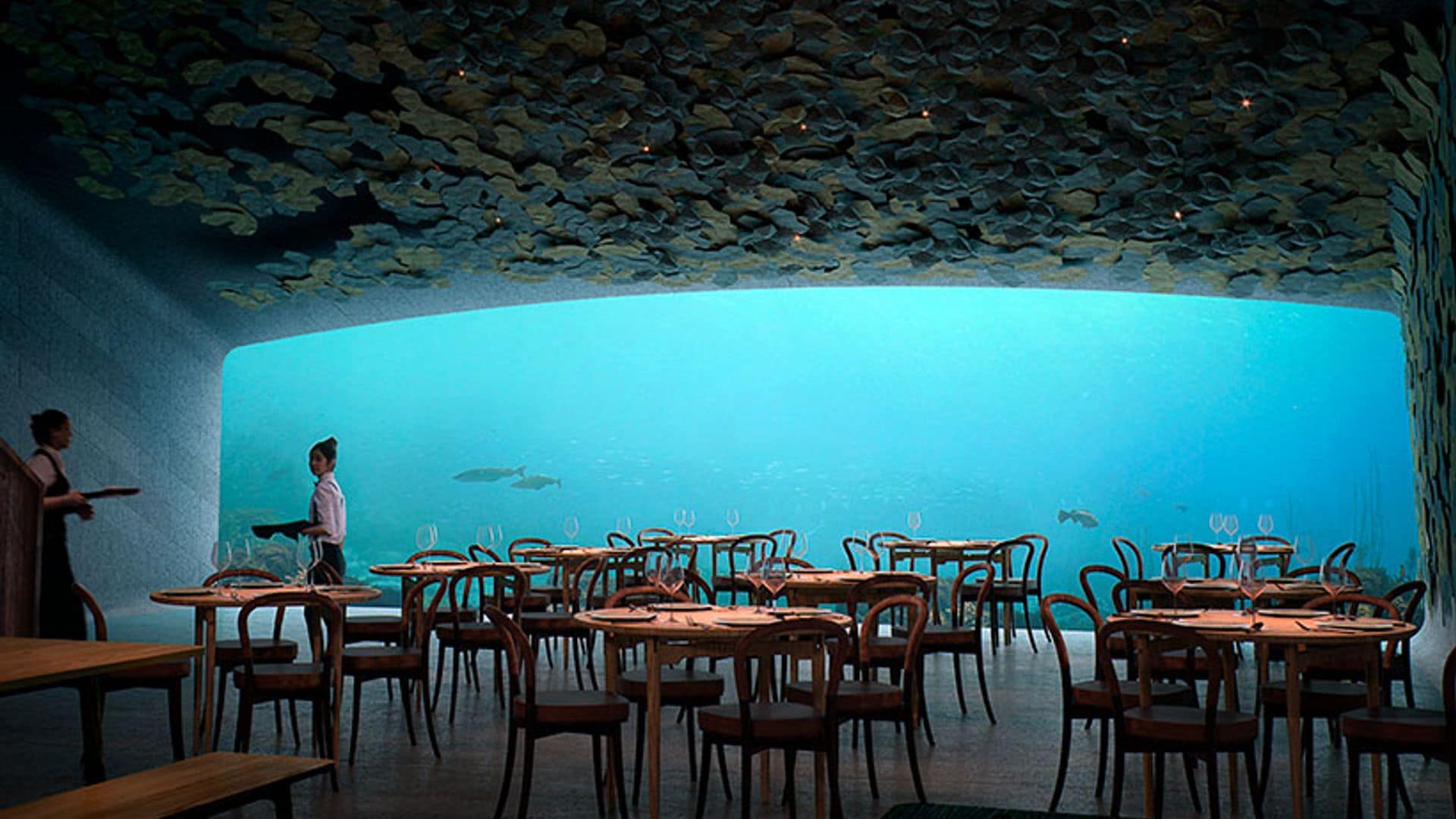 Under, el restaurante de Noruega sumergido en el mar