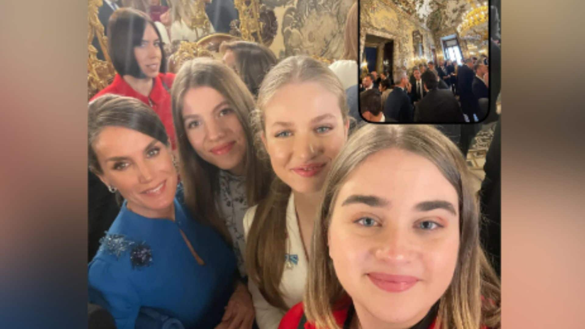 Hablamos con Andrea Henry, la protagonista del ‘selfie’ viral con la reina Letizia y sus dos hijas