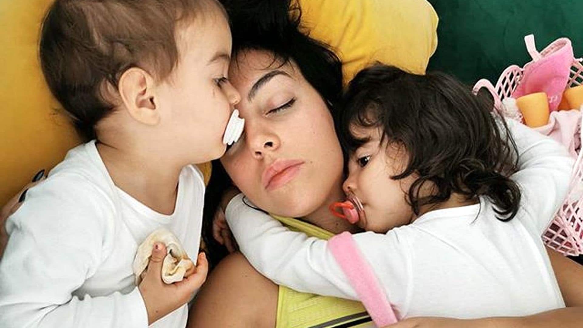¡Puro amor! Georgina Rodríguez se derrite con la imagen más tierna de sus niños