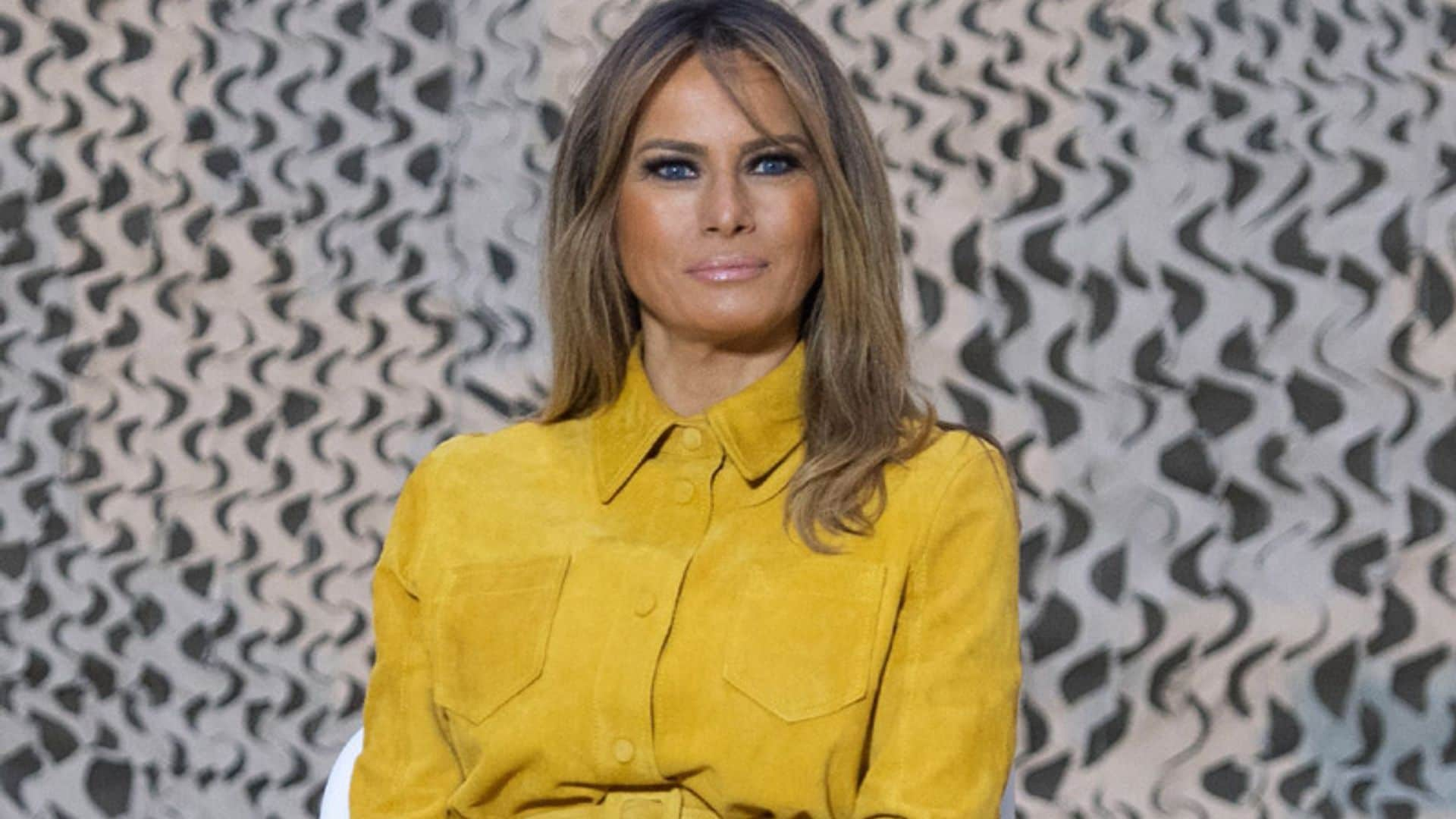 Melania Trump adopta el truco rejuvenecedor de Victoria Beckham en un look inesperado