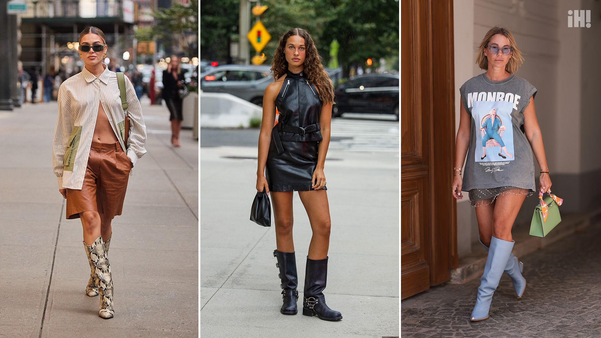 ‘Statement boots’: la tendencia más viral entre las invitadas a New York Fashion Week