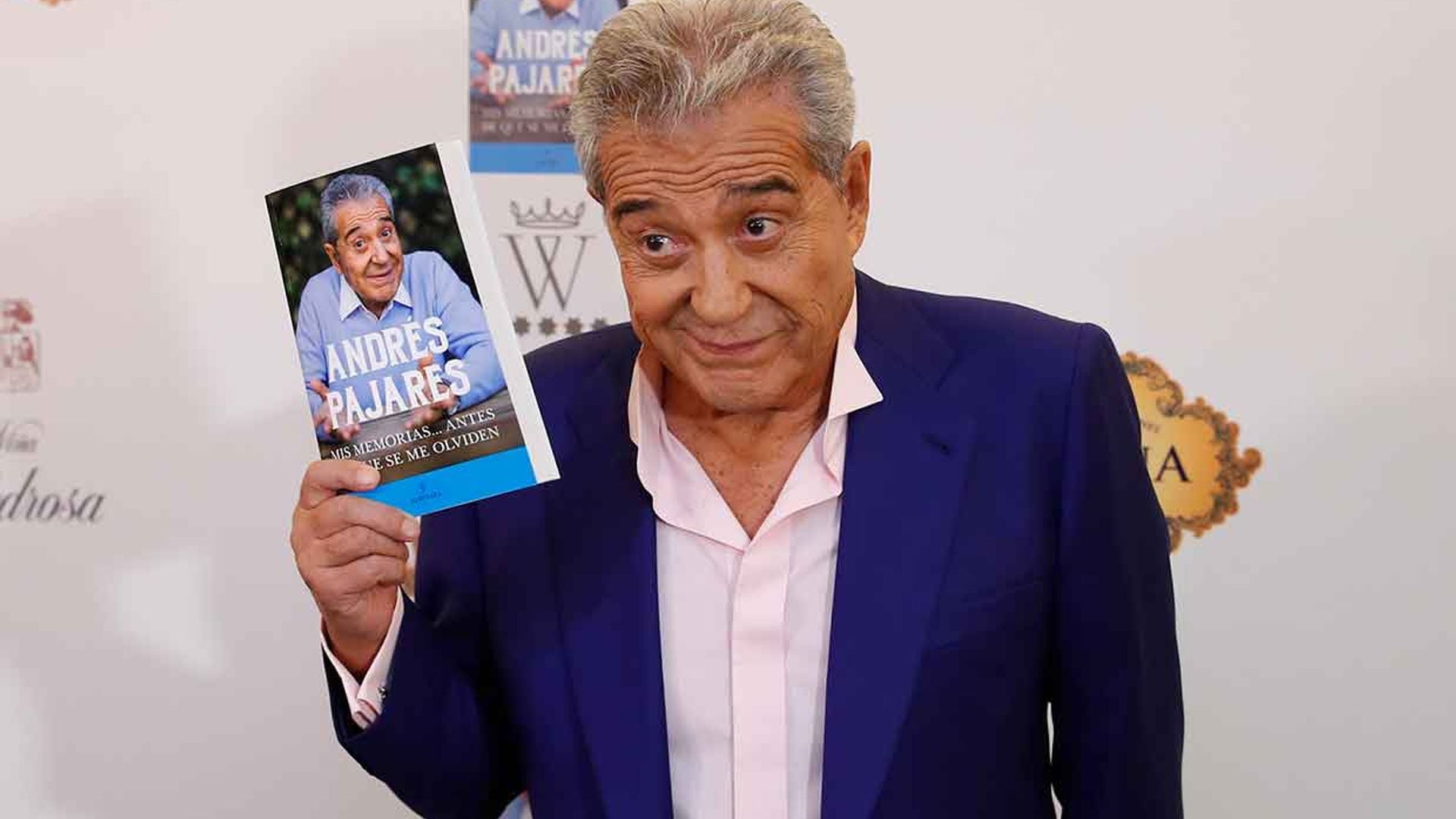 Andrés Pajares presenta su libro de memorias y revela el momento más duro de su vida