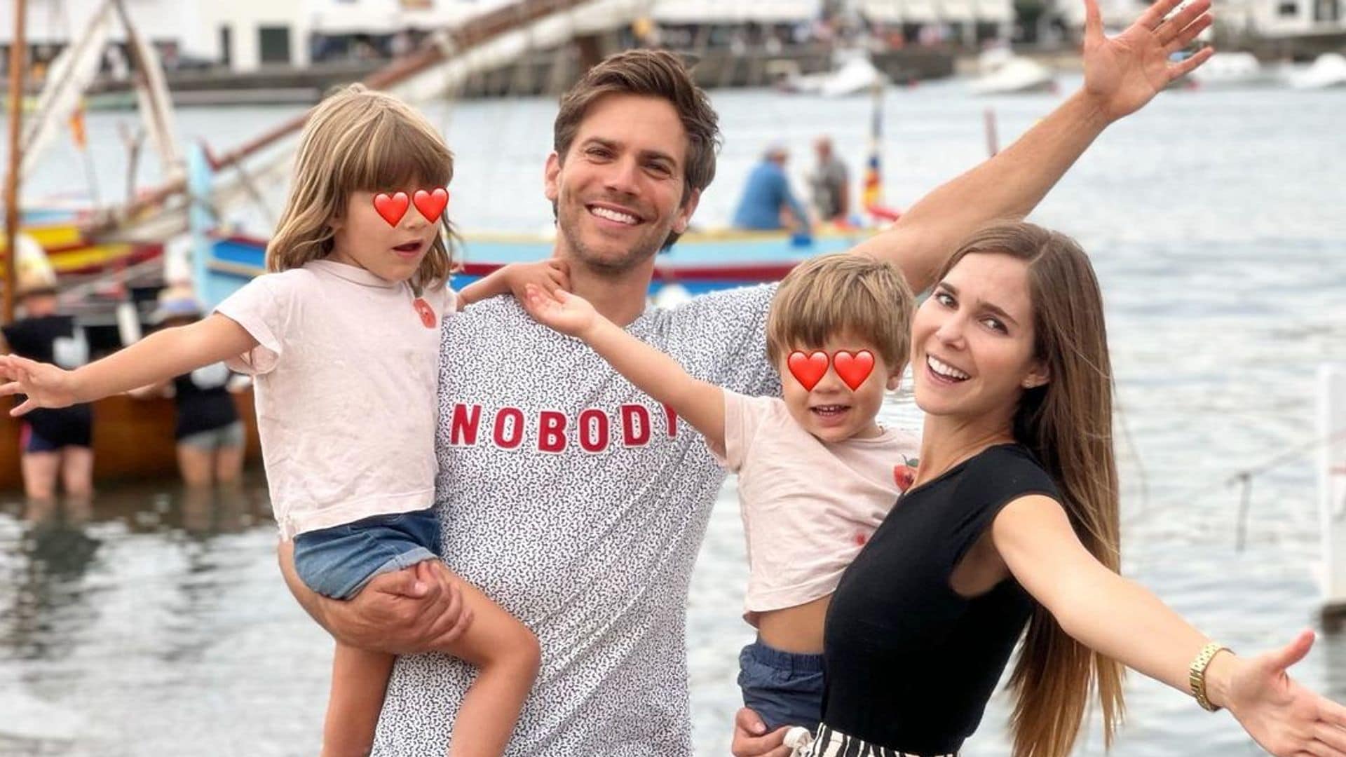 Así es la bonita familia de Natalia Sánchez y Marc Clotet