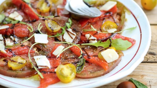 carpaccio tomate