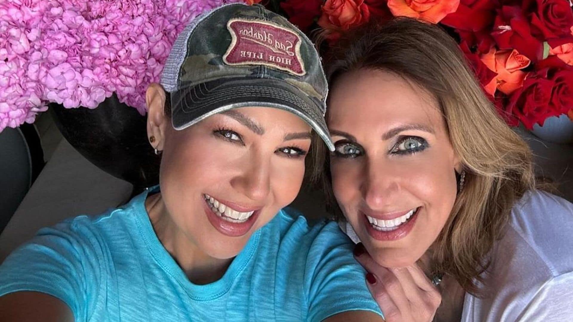 La adorable felicitación de Lili Estefan para Thalía, su amiga del alma, por su cumpleaños 53